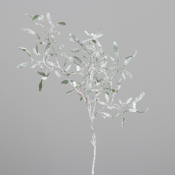 Kunstpflanze MISTELZWEIG in grün aus Kunststoff