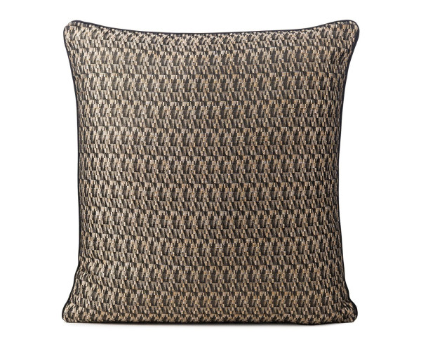 Kissenhülle IDA in taupe aus Polyester