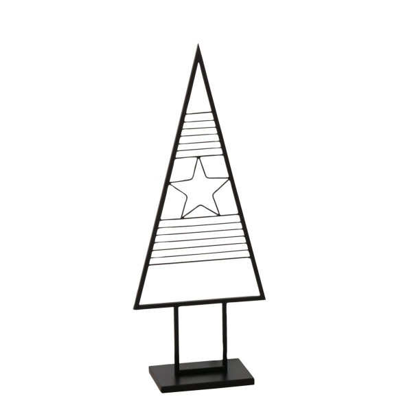Weihnachtsbaum KARINA in schwarz aus Eisen