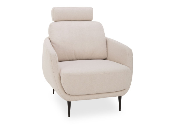 Einzelsessel CHATY in beige aus Stoff