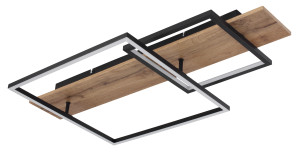 Vorschau: Deckenleuchte VANNI in schwarz aus Metall Vorschau: Deckenleuchte VANNI in schwarz aus Metall