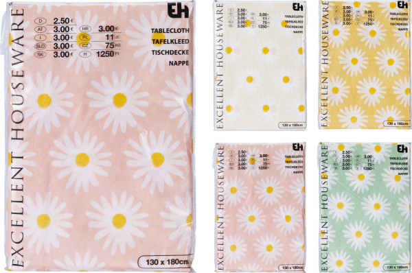 Tischdecke in bunt aus Kunststoff