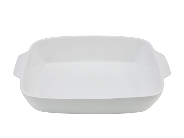 Auflaufform BIG rechteckig XL in weiß aus Steinzeug
