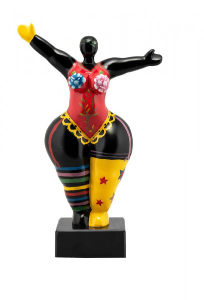 Skulptur HOMMAGE AN NIKI in mehrfarbig aus Kunststoff