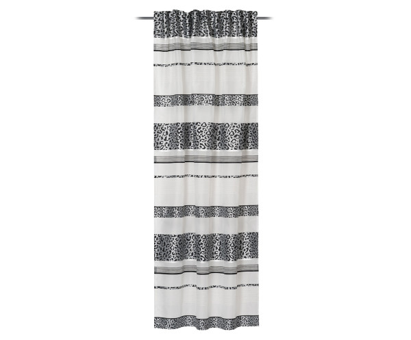 Schlaufenschal LEONA schwarz in schwarz aus Polyester