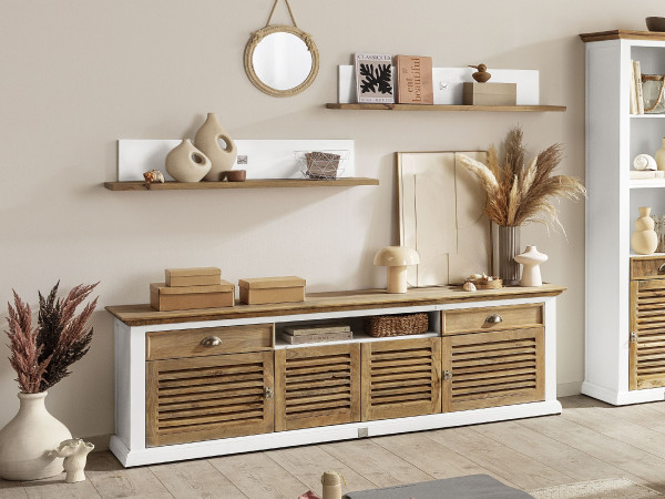 Lowboard SANSIBAR THORSTED in mehrfarbig aus Mango