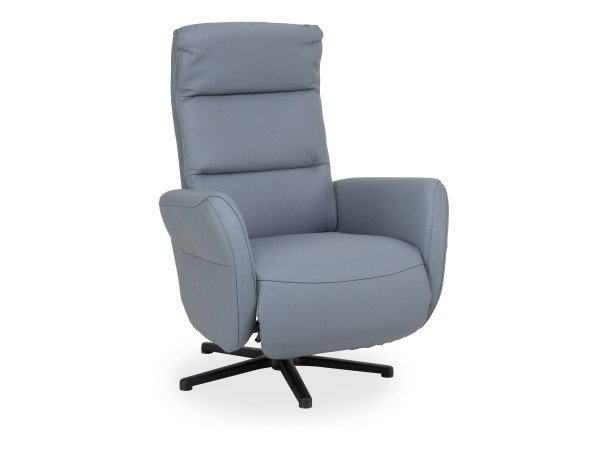 Relaxsessel SYSTEMPOLSTER PATRICK in steel aus Stoff