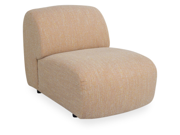 Sofaelement ZEFERINO PRATO in Mustard aus Stoff