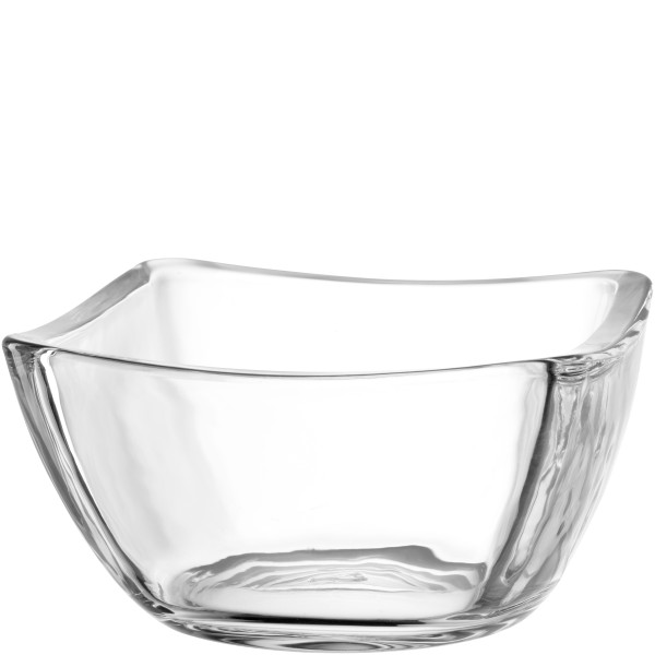 Schale LEONARDO PIAZZA in klar aus Glas