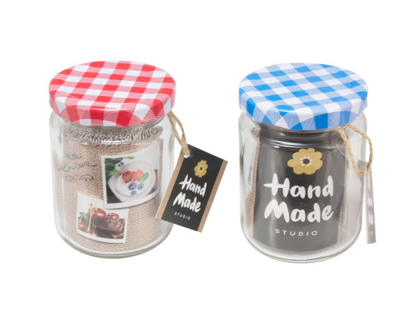 Einmachglas HANDMADE in transparent aus Glas