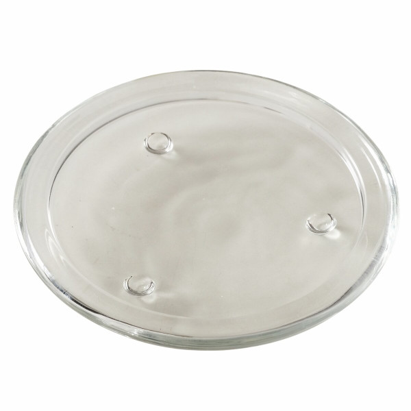 Kerzenteller RONDA in transparent aus Glas