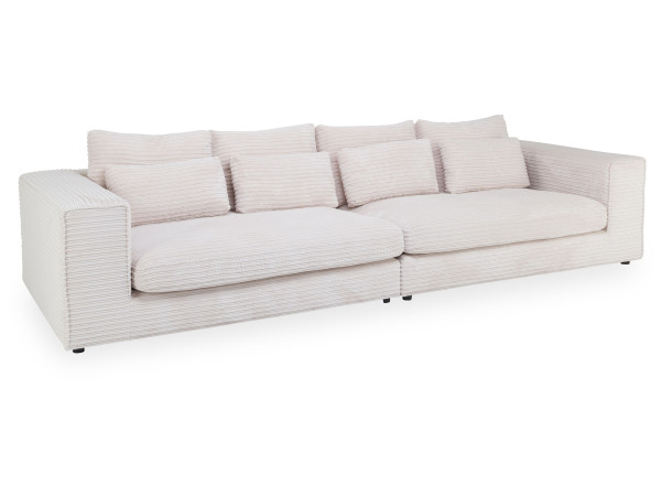 Megasofa SANSIBAR NORDENHAM in creme aus Stoff