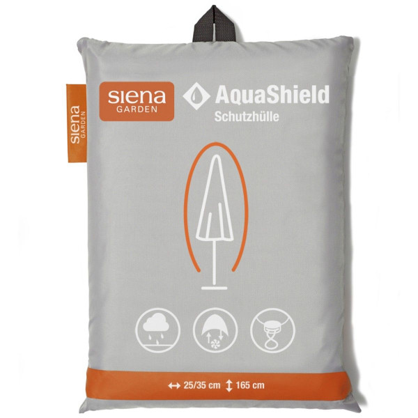Schirmschutzhülle SIENA GARDEN in grau aus Polyester