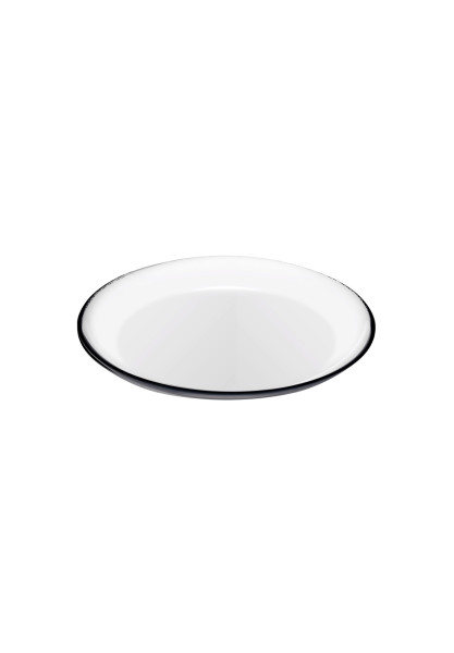 Teller IONIC in klar aus Glas