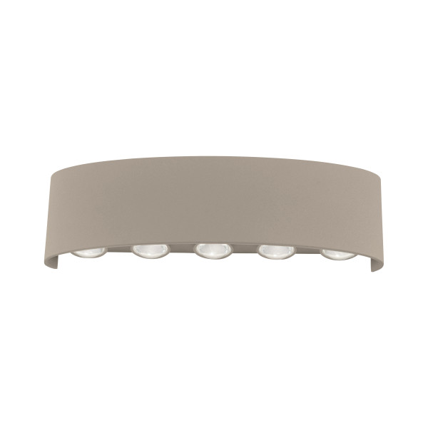 Wandleuchte CARLO in sand aus Metall