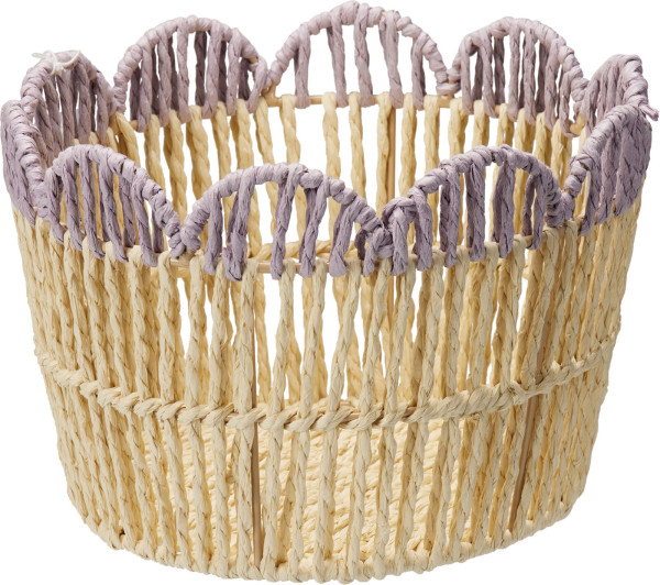 Korb in bunt aus Papier