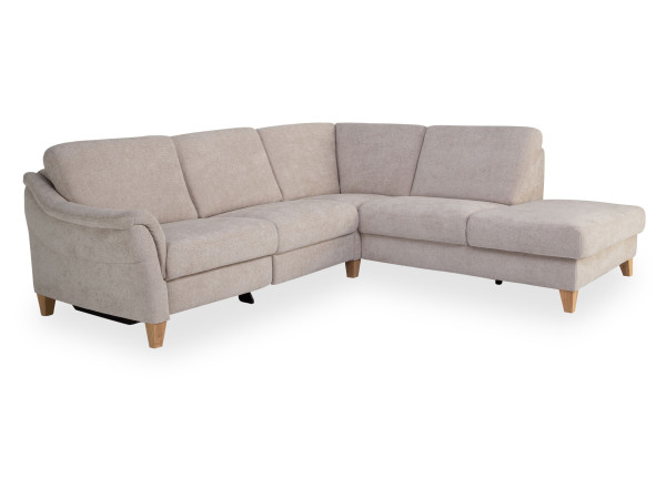 Polsterecke SYSTEMPOLSTER PENDO in sand aus Stoff