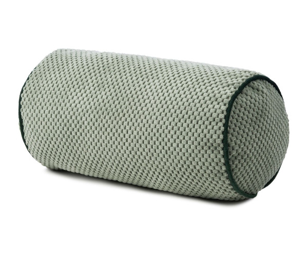 Kissenrolle SVEN eukalyptus in grün aus Polyester