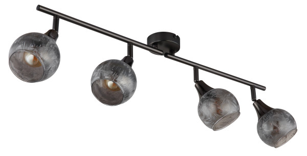 Strahler FROSTA in schwarz aus Metall