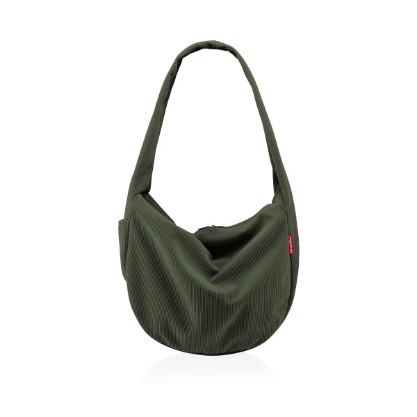 moonbag reisenthel - cord dark matcha in grün aus Polyester