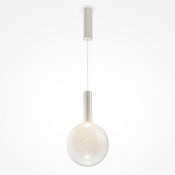 Pendelleuchte NEBULA in weiß aus Metall