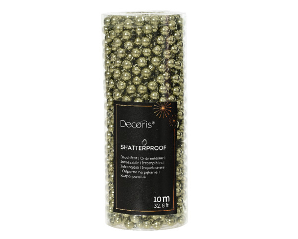 Perlenkette DIAMONDS in grün aus Kunststoff