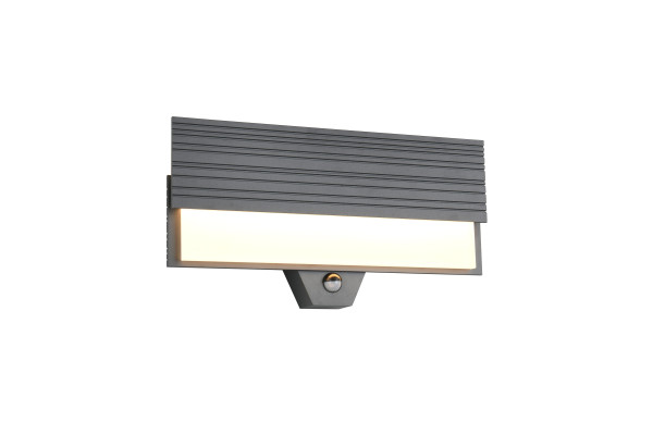 Wandleuchte MARIZA in anthrazit aus Aluminium