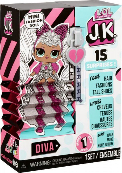LOL Surprise J.K. Doll-Diva aus Papier