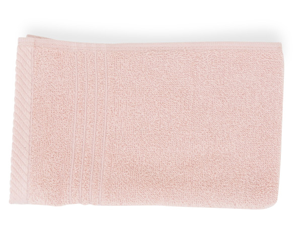 Gästetuch BASIC rosa in rosa aus Baumwolle