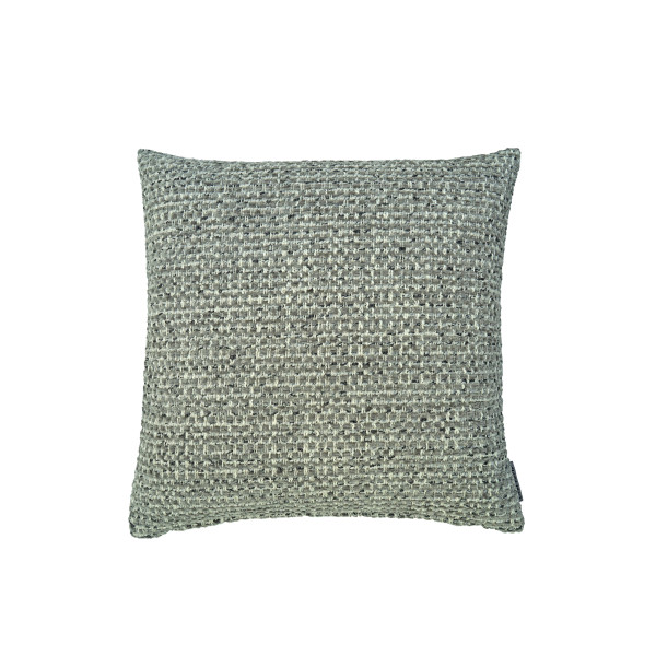 Kissenhülle CUBALOO in silberfarben aus Mischgewebe