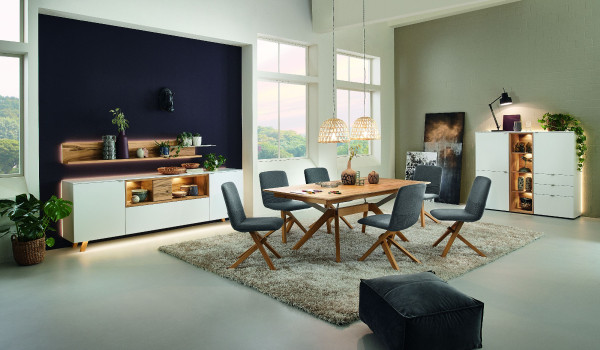 Highboard VENJAKOB ANDIAMO HOME in weiß aus Lack