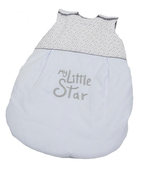 Winterschlafsack MY LITTLE S in blau aus Stoff