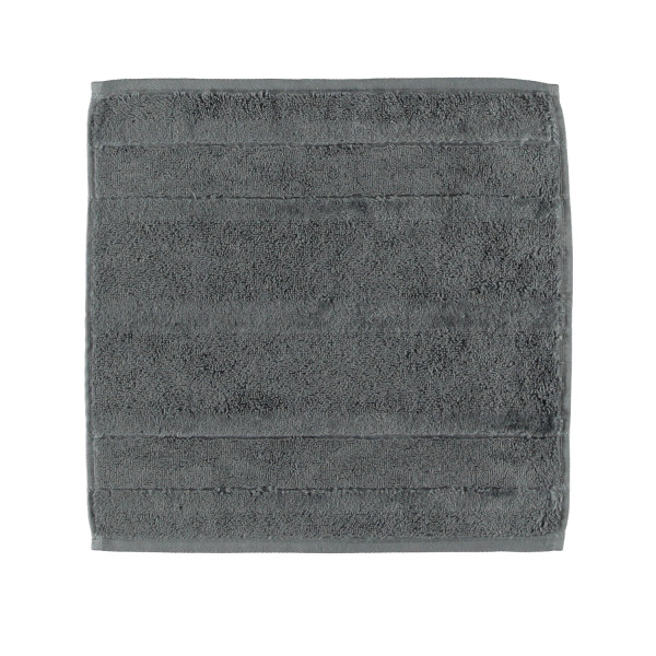 Duschtuch NOBLESSE² UNI in anthrazit aus Baumwolle