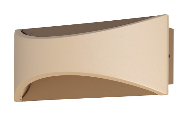 Wandleuchte RIO in sand aus Metall