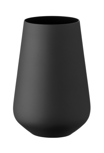 Longdrinkbecher JANE in schwarz aus Glas