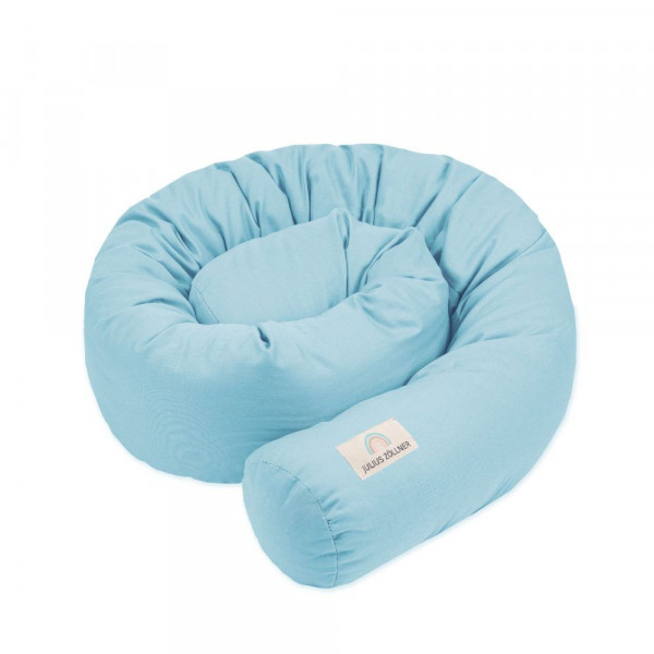 Nestchenschlange NORDIC in aqua aus Stoff