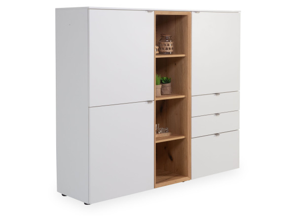 Highboard VENJAKOB ANDIAMO HOME in weiß aus Lack