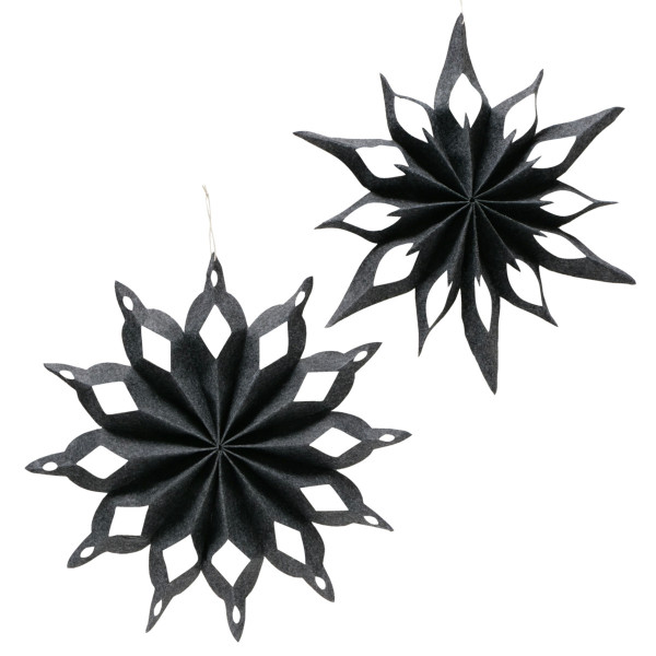 Dekohänger KASSIO in anthrazit aus Materialmix