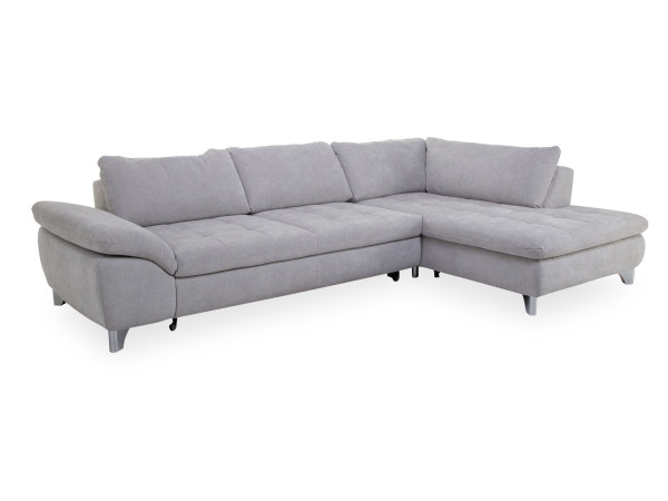 Polsterecke PALJA in silver aus Stoff