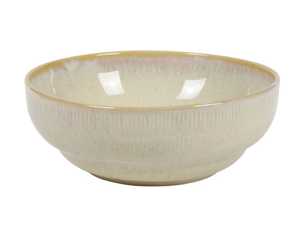 Suppenteller REACTIVE SAHARA in beige aus Steinzeug