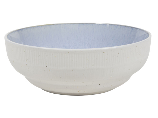 Suppenschale MELOS blau in blau aus Steinzeug