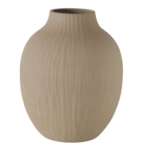 Vase PALINA in grau aus Keramik