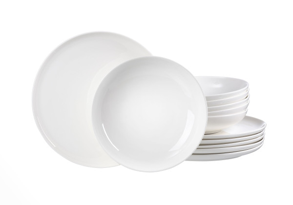 Tafelservice SKAGEN in weiß aus Porzellan