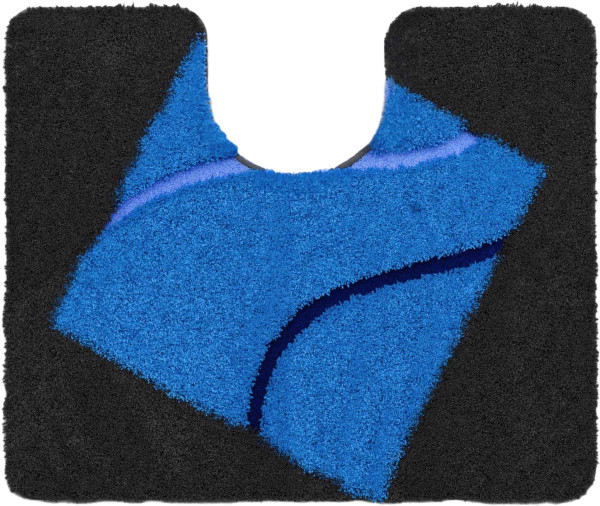 WC-Vorlage NIMA in blau aus Polyacryl