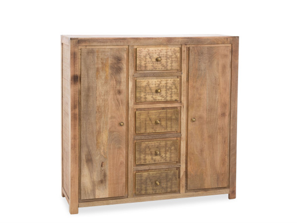 Highboard vito Curl in mango aus Mango