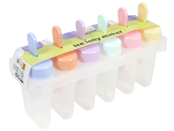 Stieleisform-Set STYLE in mehrfarbig aus Kunststoff