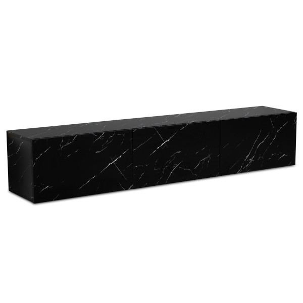 Lowboard in schwarz aus MDF