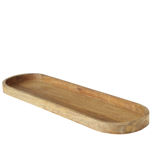 Tablett TIKKO in braun aus Holz