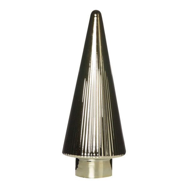 Weihnachtsbaum in goldfarben aus Glas