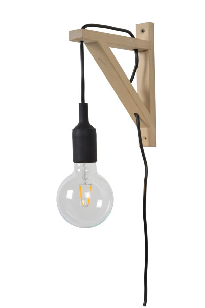 Wandleuchte FIX in mehrfarbig aus Holz